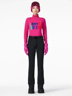 Goldbergh AMOUR Long Sleeve Knit Sweater passion pink Best