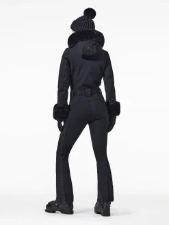 Goldbergh ANGELE FAUX BORDER Ski Suit black Clearance