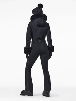 Goldbergh ANGELE FAUX BORDER Ski Suit black Clearance