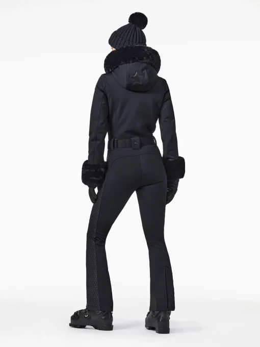 Goldbergh ANGELE FAUX BORDER Ski Suit black Clearance