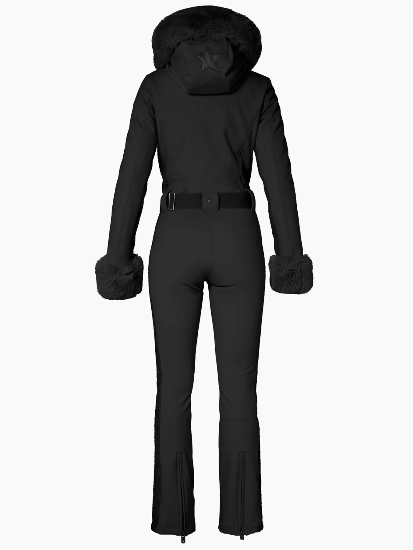 Goldbergh ANGELE FAUX BORDER Ski Suit black Clearance
