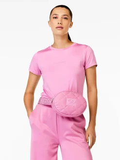 Goldbergh AVERY Short Sleeve Top miami pink Outlet