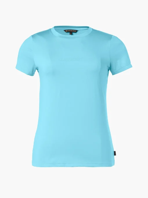 Goldbergh AVERY Short Sleeve Top atlantic blue Clearance
