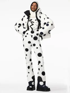 Goldbergh BALLON Ski Pants dot cream Hot