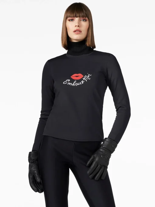 Goldbergh BISOU Long Sleeve Tee black Outlet