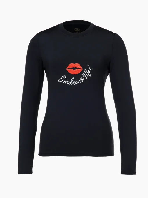 Goldbergh BISOU Long Sleeve Tee black Outlet