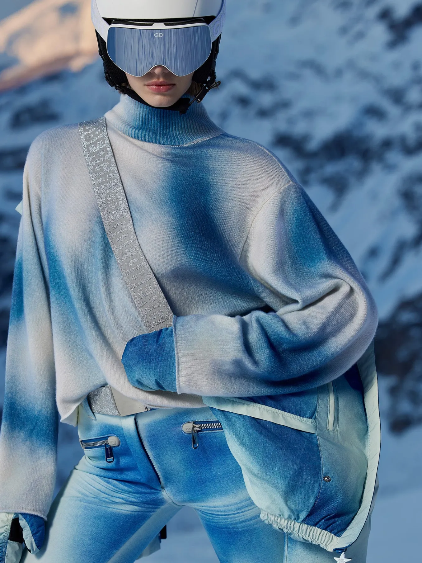 Goldbergh BLANCHI Ski Pants Denim print Best