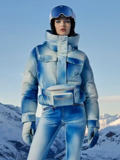 Goldbergh BLANCHI Ski Pants Denim print Best