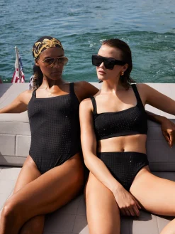 Goldbergh BLING Bikini Bottom black Clearance