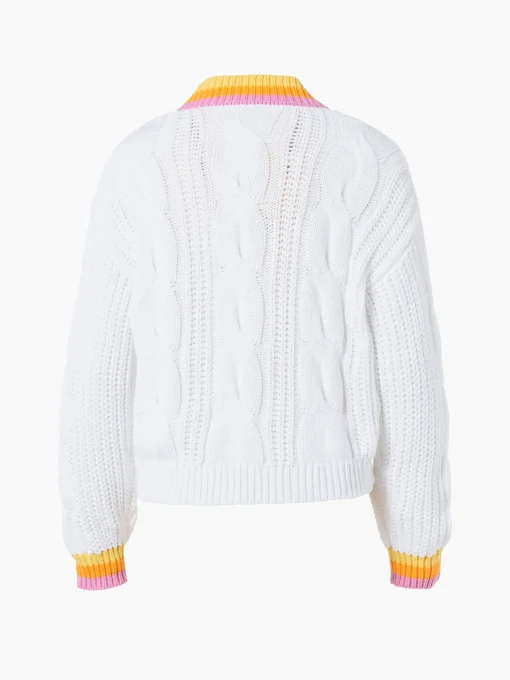 Goldbergh CABLE Knit Sweater white