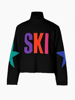 Goldbergh CALORE Long Sleeve Knit Sweater black Discount