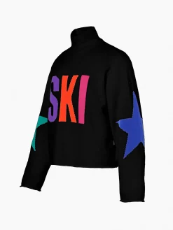 Goldbergh CALORE Long Sleeve Knit Sweater black Discount