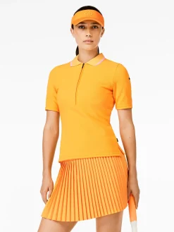 Goldbergh CASSIA Short Sleeve Top papaya