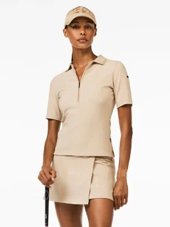 Goldbergh CASSIA Short Sleeve Top white sand New