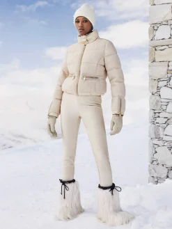 Goldbergh CHAMONIX Ski Jacket cream Clearance