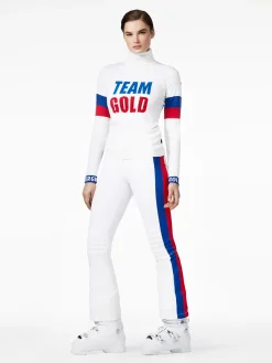 Goldbergh CHAMP Long Sleeve Knit Sweater white Best