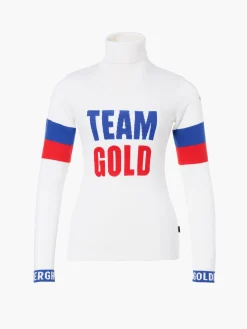 Goldbergh CHAMP Long Sleeve Knit Sweater white Best
