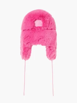 Goldbergh CHER Fluffy Aviator Hat passion pink