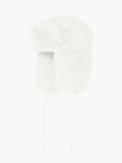 Goldbergh CHER Fluffy Aviator Hat cream Hot