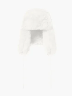 Goldbergh CHER Fluffy Aviator Hat cream Hot