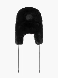Goldbergh CHER Fluffy Aviator Hat black Discount