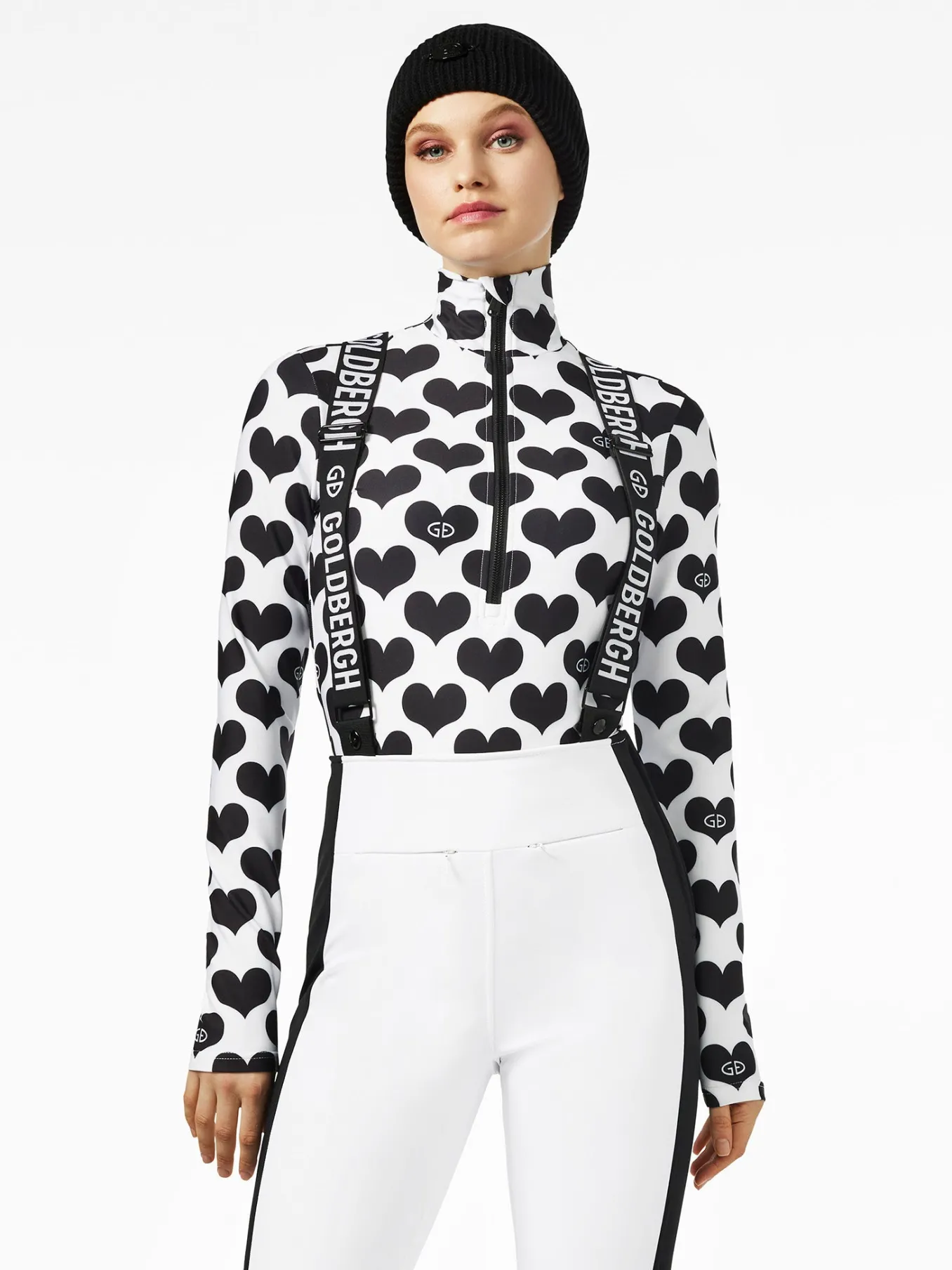 Goldbergh CHÉRIE Ski Pully white/black Best