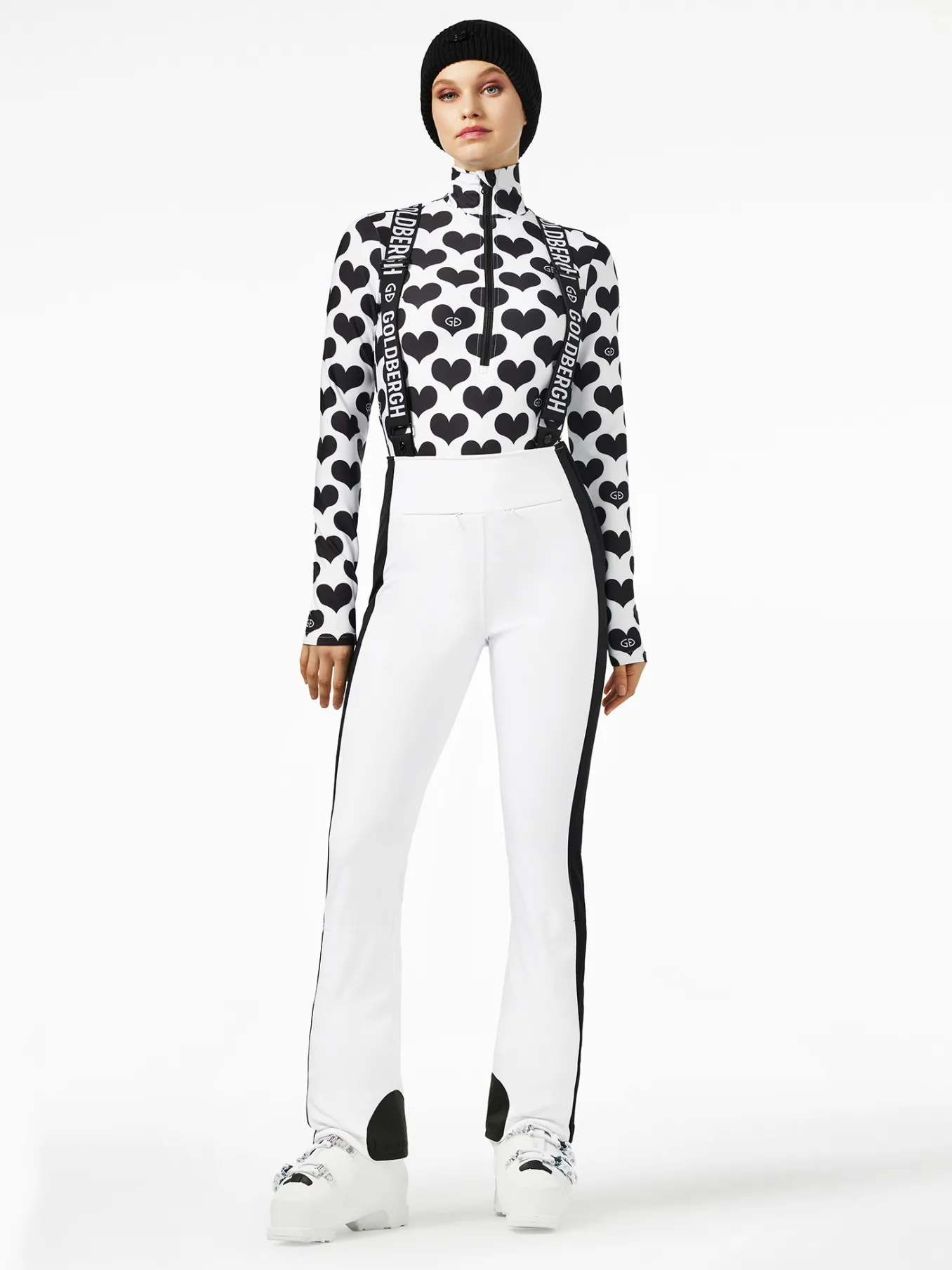 Goldbergh CHÉRIE Ski Pully white/black Best