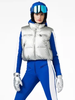 Goldbergh ÉCLAT Ski Bodywarmer silver New