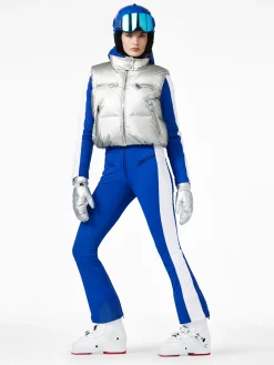 Goldbergh ÉCLAT Ski Bodywarmer silver New