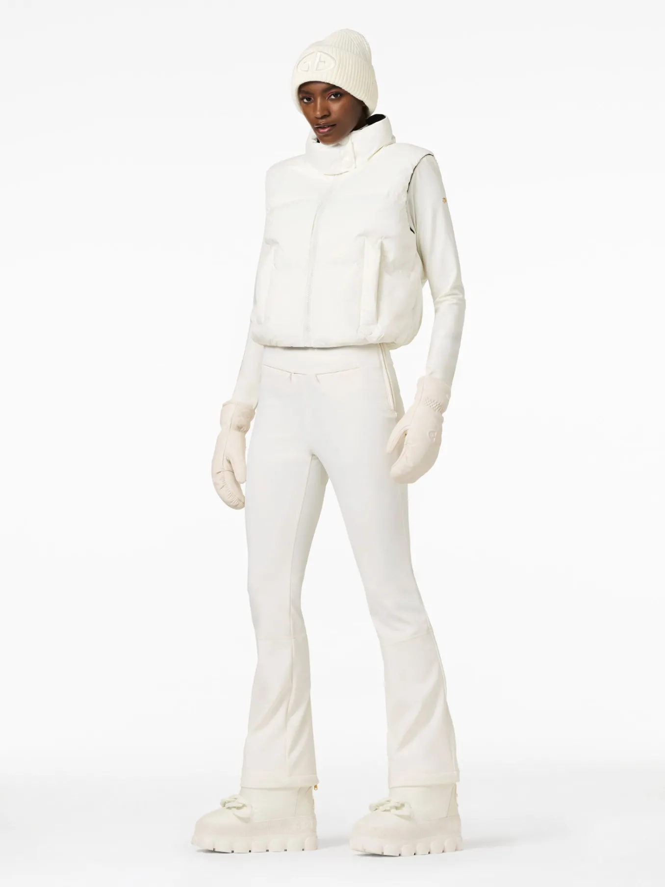 Goldbergh CÂLIN Ski Bodywarmer cream Hot