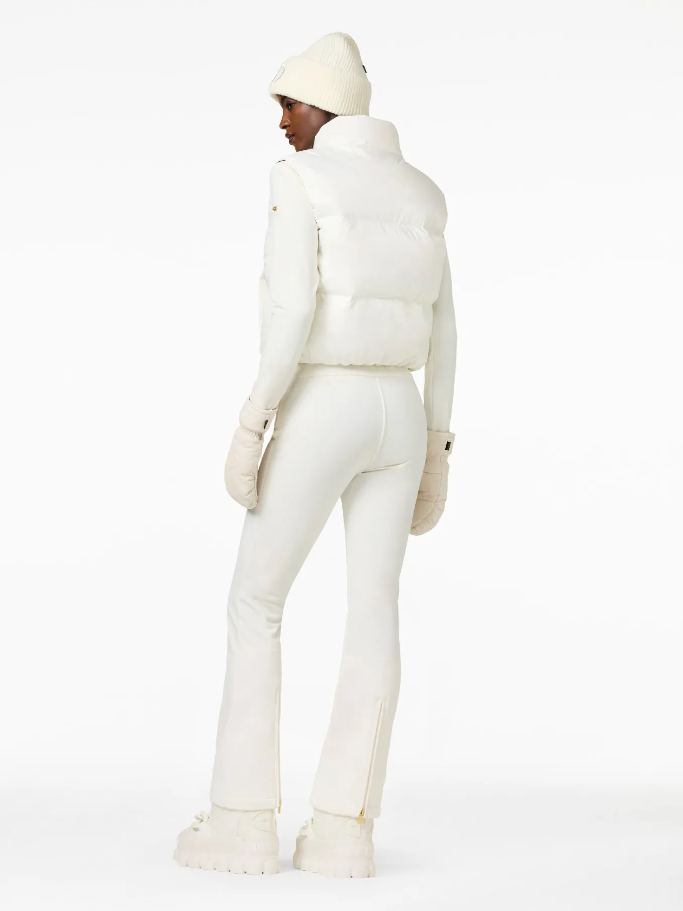 Goldbergh CÂLIN Ski Bodywarmer cream Hot