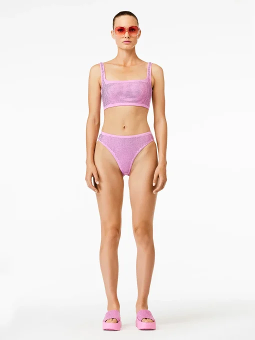 Goldbergh CRYSTAL Bikini Top miami pink Best