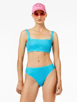 Goldbergh CRYSTAL Bikini Top atlantic blue Clearance