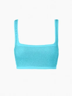 Goldbergh CRYSTAL Bikini Top atlantic blue Clearance