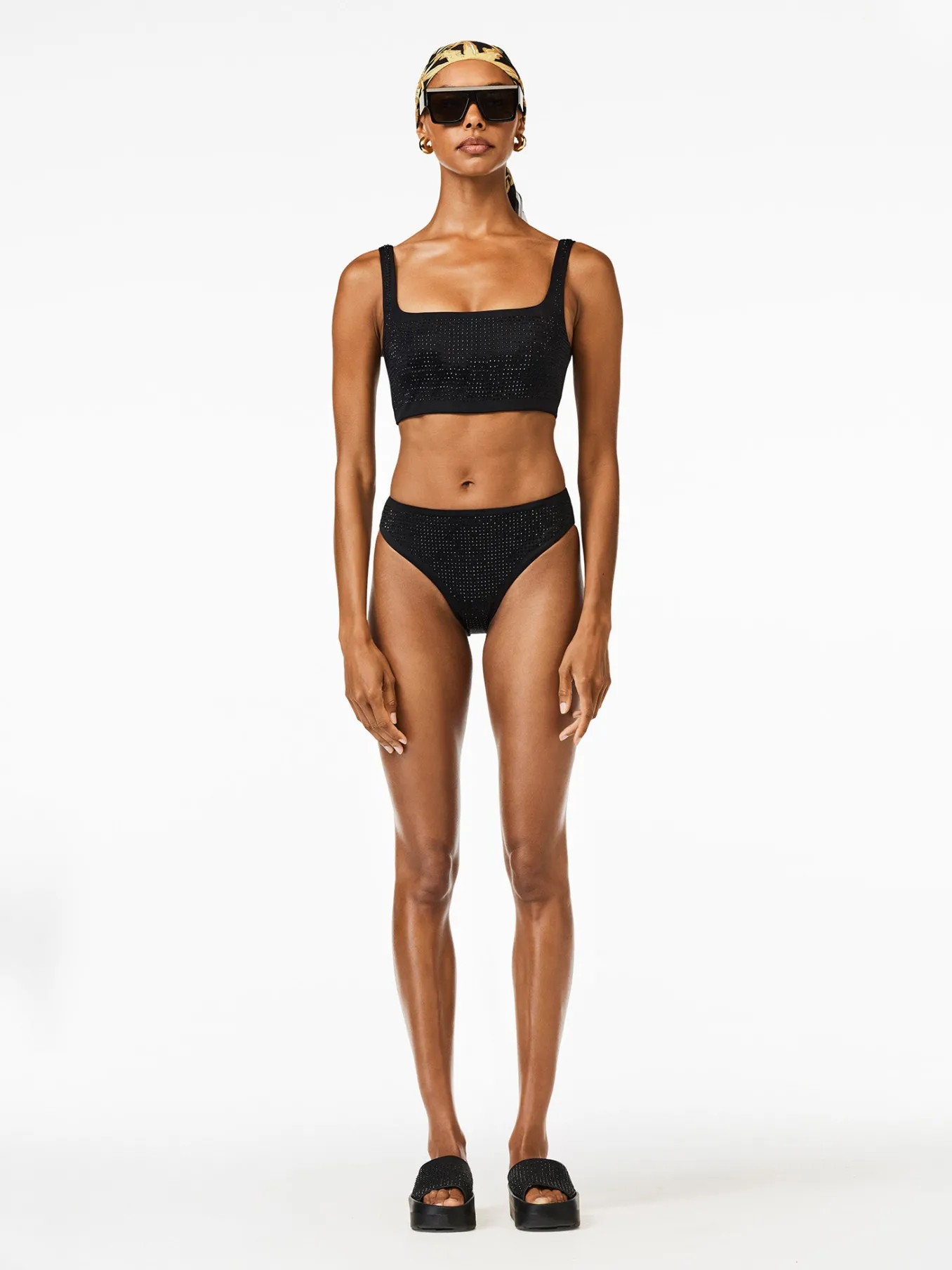 Goldbergh CRYSTAL Bikini Top black Best