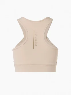 Goldbergh DRAPE Bra white sand Best