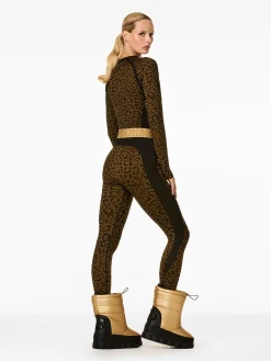 Goldbergh Feline Baselayer Long Sleeve Jaguar New