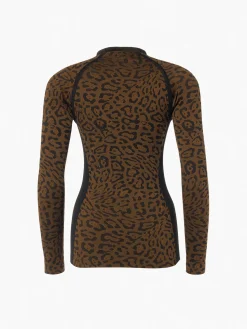 Goldbergh Feline Baselayer Long Sleeve Jaguar New