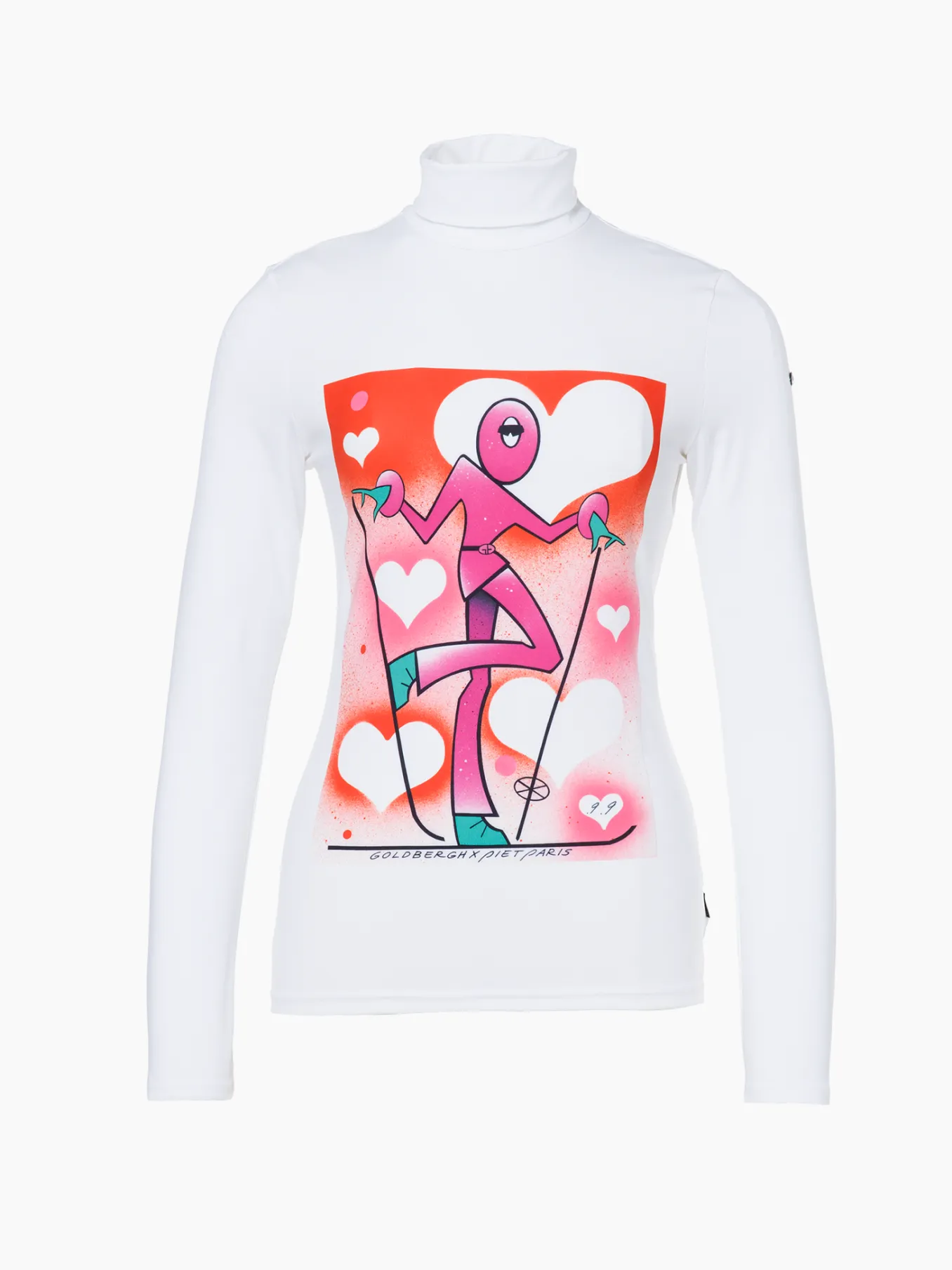 Goldbergh FEMME Long Sleeve Turtleneck Tee white Sale