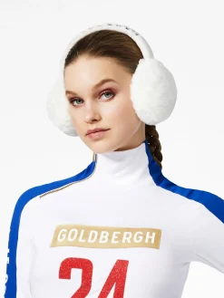 Goldbergh FLUFFY Ear Warmers cream Clearance