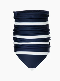 Goldbergh FLUIDE Neckwarmer breton stripe blue/cream Sale