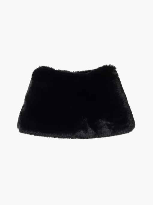 Goldbergh FROST Fluffy Collar black Discount