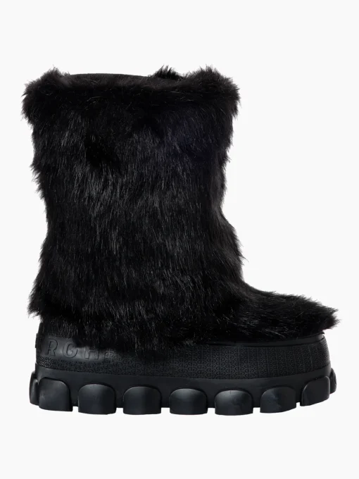 Goldbergh Fun Fur Snowboot Black