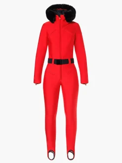 Goldbergh GLISSER FAUX BORDER Ski Suit flame Online