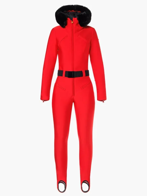 Goldbergh GLISSER FAUX BORDER Ski Suit flame Online