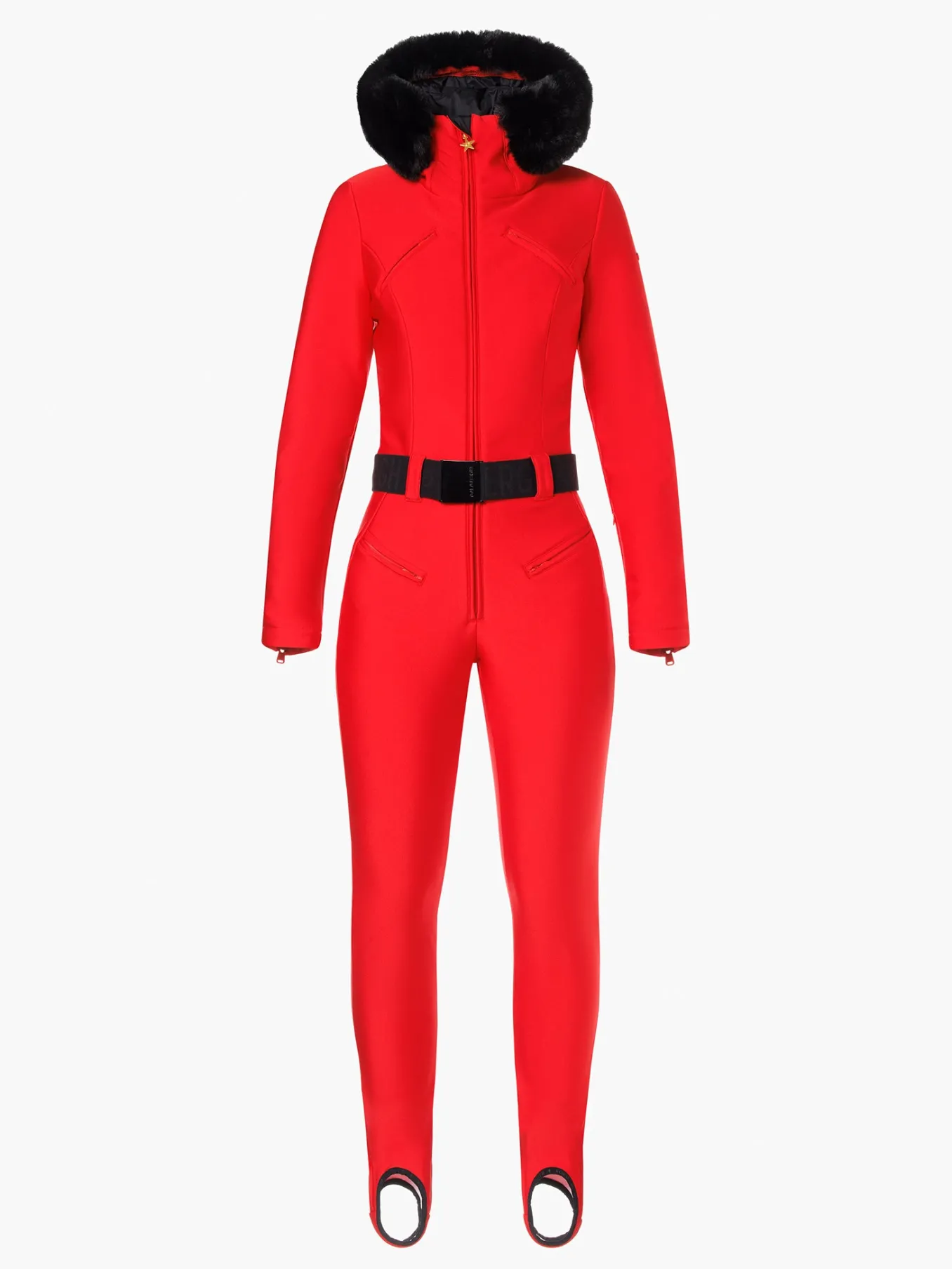 Goldbergh GLISSER FAUX BORDER Ski Suit flame Online
