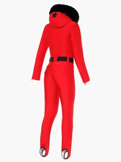 Goldbergh GLISSER FAUX BORDER Ski Suit flame Online