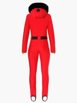 Goldbergh GLISSER FAUX BORDER Ski Suit flame Online