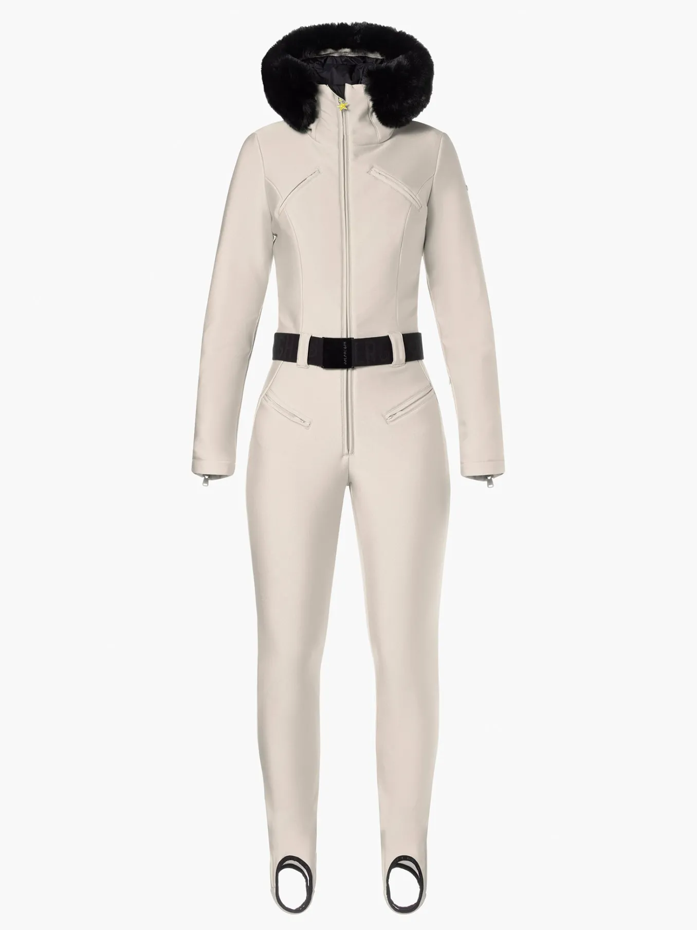 Goldbergh GLISSER FAUX BORDER Ski Suit champagne New