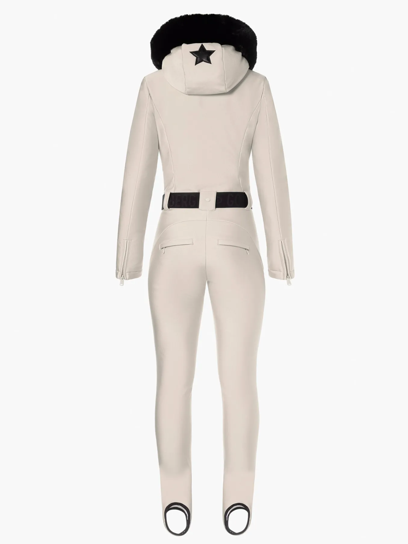 Goldbergh GLISSER FAUX BORDER Ski Suit champagne New